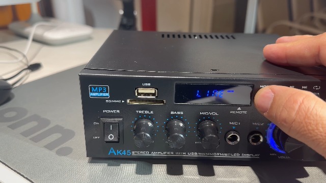 Amazon.com: AK45 Stereo Home Audio Amplifier, 5.0 Mini Bluetooth